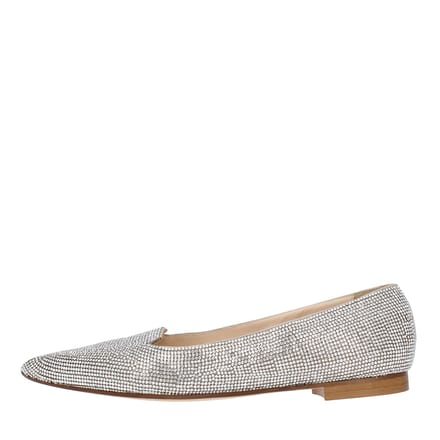 Prosperine Platte Schoenen Zilver
