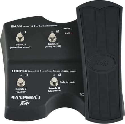 Peavey Sanpera I Foot Controller - Voetschakelaar voor gitaarversterkers