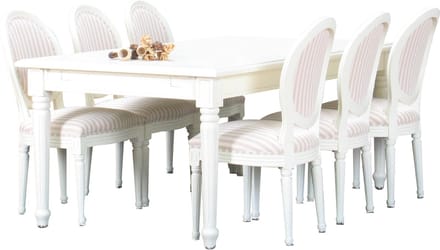 Mozart - Eethoek - Barok stijl - Antiek wit