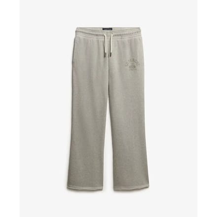 Superdry Athletic Essentials Lage Taille Flare Joggingbroek Grey Grootte: 40