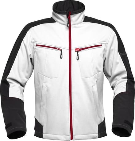 HAVEP Softshell - Attitude - 40145 - Wit/Antraciet - maat 3XL