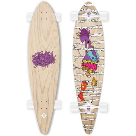 Street Surfing - Pintail Longboard - 40 inch - Woods - 102cm