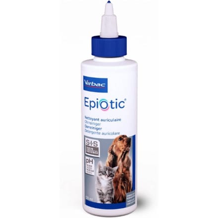 2x 125ml Virbac Epiotic Oorreiniger voor katten en honden