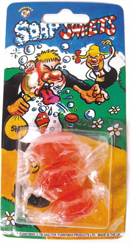 PARTYPRO - 3 zeepsmaak snoepjes