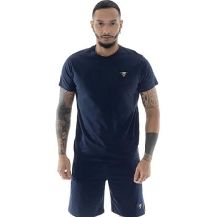T-shirt Korte Mouw Leone 1947 Man Short Sleeves Patch