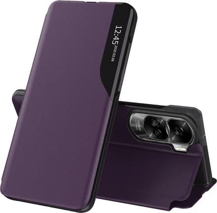 Hoesje geschikt voor HONOR 90 Lite - Techsuit eFold Book Case - Paars