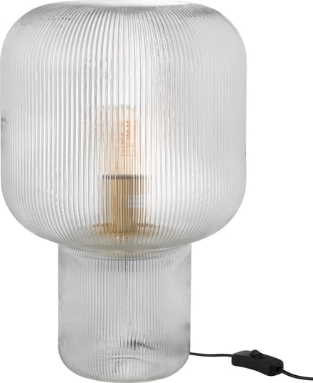 J-Line tafellamp - glas - transparant