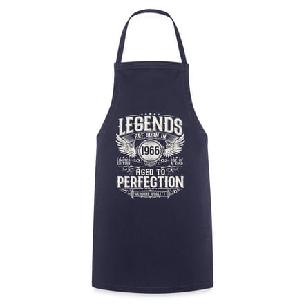 Legends Are Born In 1966 | Verjaardag Cadeau 60 Jaar Keukenschort