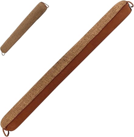 Tochtstopper deur - Dichtingsstrip - Stil wonen - Driehoekig ontwerp - 92 cm - Kaki
