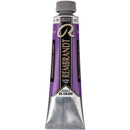 Rembrandt Olieverf Tube 40 ml Perm.Violet Middel 537