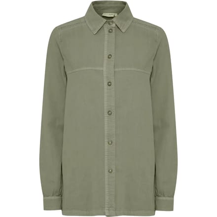 Damesjas met lange mouwen Pulz Jeans Montana