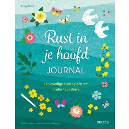 Rust in je hoofd journal - Geïllustreerde dagboek