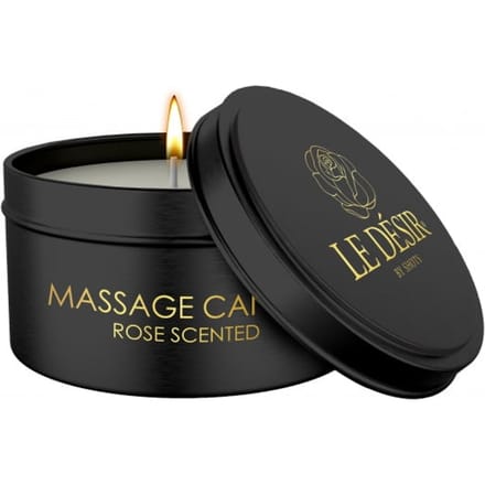 Le Desir - Erotische Massagekaars - Rozen geur