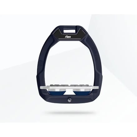 Veiligheidsstijgbeugels Plat Grip Rood/Grijs/Marine Flex-On Safe-On