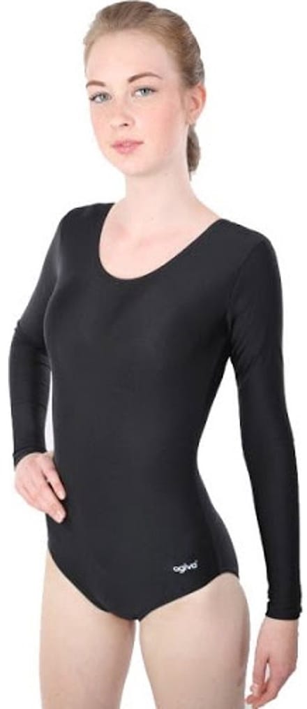 Agiva Turnpak Lange Mouwen Dames - Zwart | Maat: 42