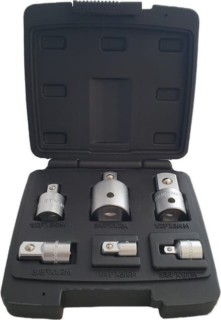 WEBER TOOLS Verloopdoppen set 6-delig
