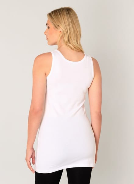 BASE LEVEL Yamin Top - White - maat 42