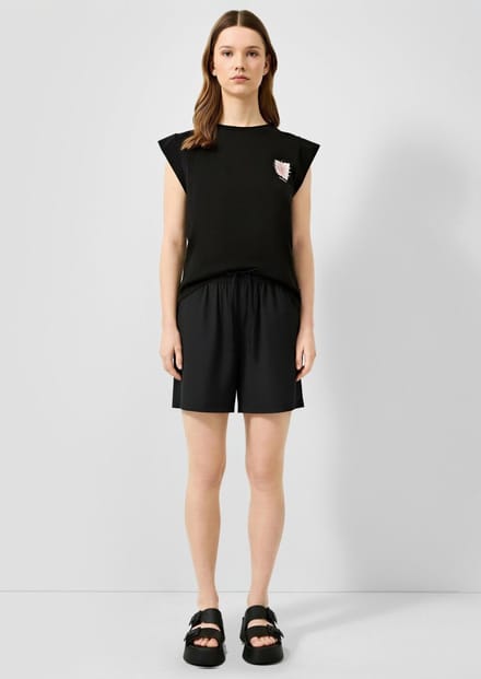 Korte viscose elastische dames QS