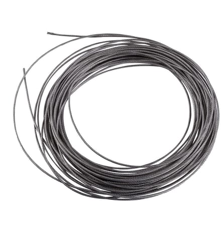 15 Meter 1.5mm RVS Staalkabel 7x7 Constructie - Sterk en Flexibel Staaldraad