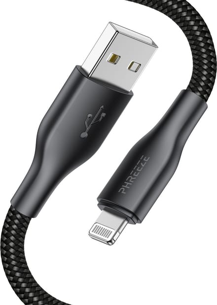 Oplader kabel geschikt voor iPhone - 1 meter - Kabel geschikt voor usb naar Lightning