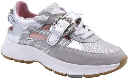 Floris Van Bommel - Schoenen - Zilver - Vrouwen - Maat 40 -