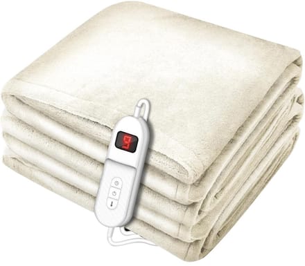Thuys – Warmtedeken Stoel – Stoelverwarmer – Elektrisch Deken – 33 x 33 x 13cm – Creme