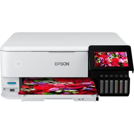 Epson EcoTank ET-8500 Multifunctionele printer Inkjet Kleur A4 Printen, scannen, kopiëren Duplex, LAN, USB, WiFi, Inktbijvulsysteem