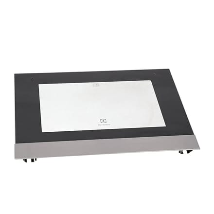 AEG voorste glas, inox, Electrolux, 592x465mm 140242365173