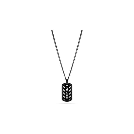 Police Heren-Ketting Metaal One Size Schwarz 32020919
