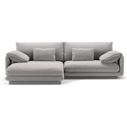4-zits hoekbank Torino links | Micadoni