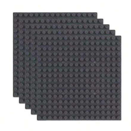 Ensemble de 5 pièces 16x16 Plaque de Base pour Briques de Construction Accessoires de Jouets Créatifs Idéal pour les Enfants 1 5pcs