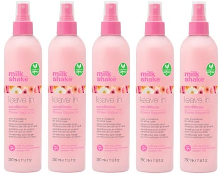 5x Milk_Shake Leave In Conditioner Flower Fragrance 350ml