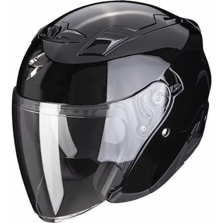 Scorpion EXO-230 Solid Zwart Jethelm - Helm