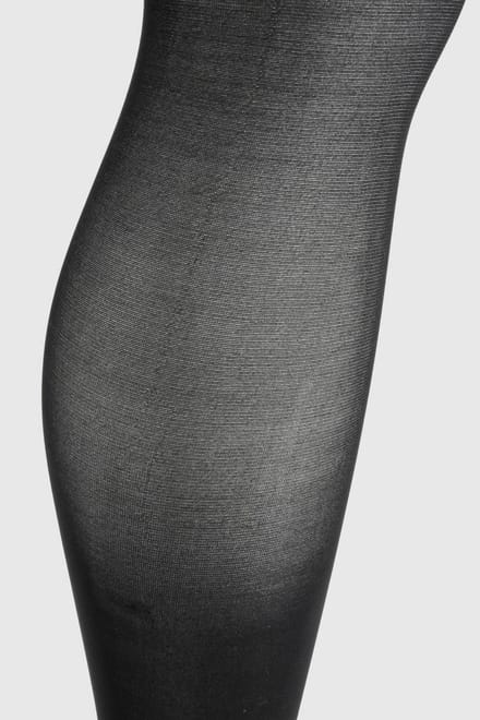 boohoo Dames 3-Pack panty's met 40 denier | Zwart