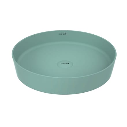 Creavit Loop Opbouw Waskom – 45 cm – Nijl Groen