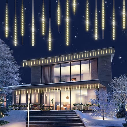 Monzana ijspegelverlichting 480 LED - 360cm - Warm Wit