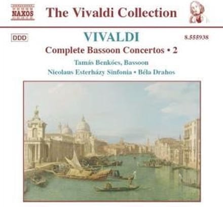 Tamas Benkocs - Vivaldi: Bassoon Concertos 2 (CD)