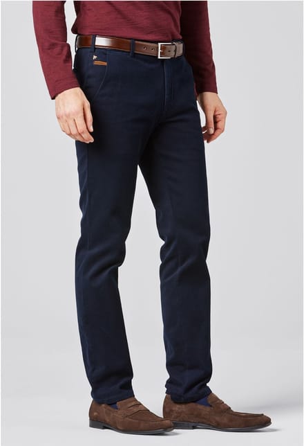 Meyer - Broek Donkerblauw Meyer Bonn Pantalons Donkerblauw 2-8572