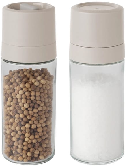 LEO 2-delige peper en zout set Balance Moonbeam - Grijs -