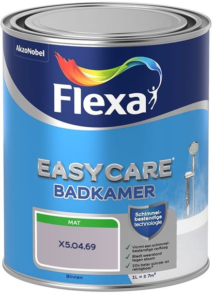Flexa - Easycare Badkamer - X5.04.69 - Mengverf - 1 L