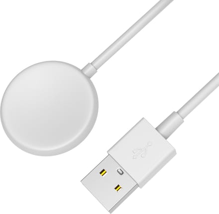 Compatibel met Google Pixel Watch connected horloge. 1 kabellengte Wit lengte 1 m