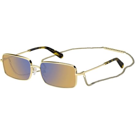 Marc Jacobs Rechthoek Dames Goud Blauw Spiegel MARC 771/N/S