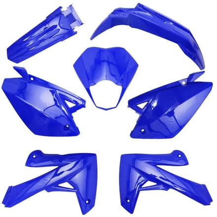 Set van 7 kuipdelen P2R Rieju 50 Mrt 2009, Mrt Enduro 2009, Mrt Pro 2009, Mrt Sm 2009