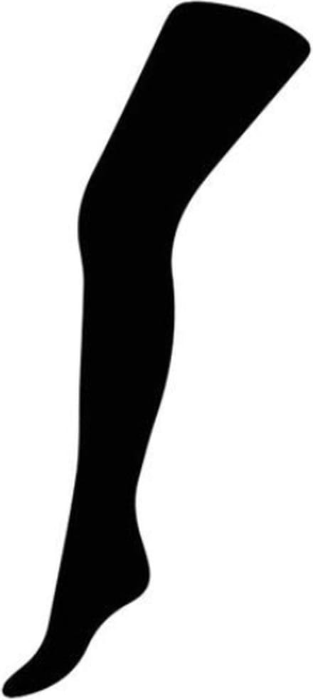 Maillot van zwart katoen in de maat XXL