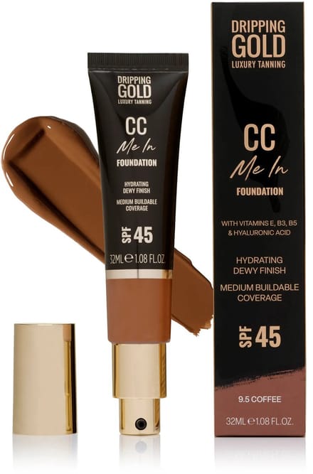 Dripping Gold | CC Me In Foundation 095 Coffee - 32ml - SPF45 - Vegan