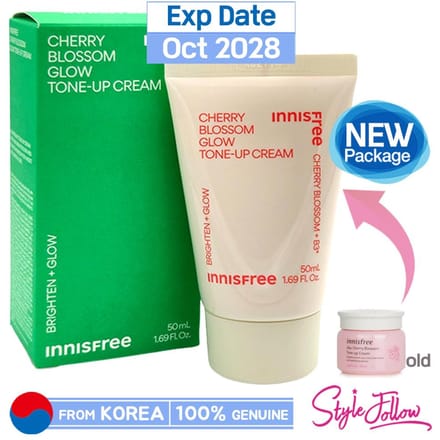 Innisfree Cherry Blossom Glow Tone Up Cream 50 ml white