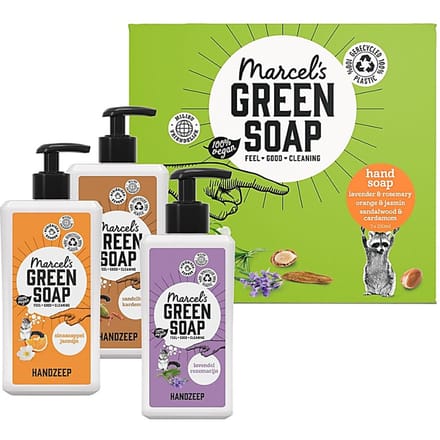 Marcel's Green Soap Geschenkset - Handzeep - 3 stuks
