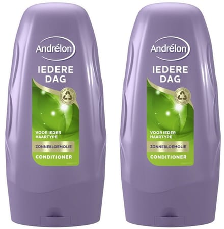 Andrélon Conditioner- Iedere Dag - 2 x 250 ml Voordeelverpakking