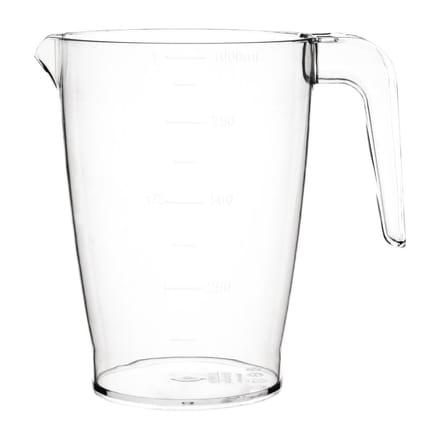 Olympia Kristallon Stapelbare Polycarbonaat Kan 1l - Olympia FB890
