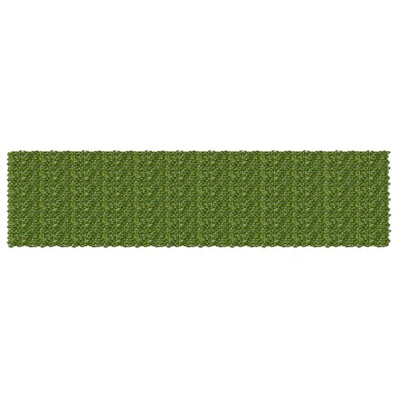 vidaXL - Balkonscherm - met - bladeren - Groen - en - Geel - 600 - x - 150 - cm